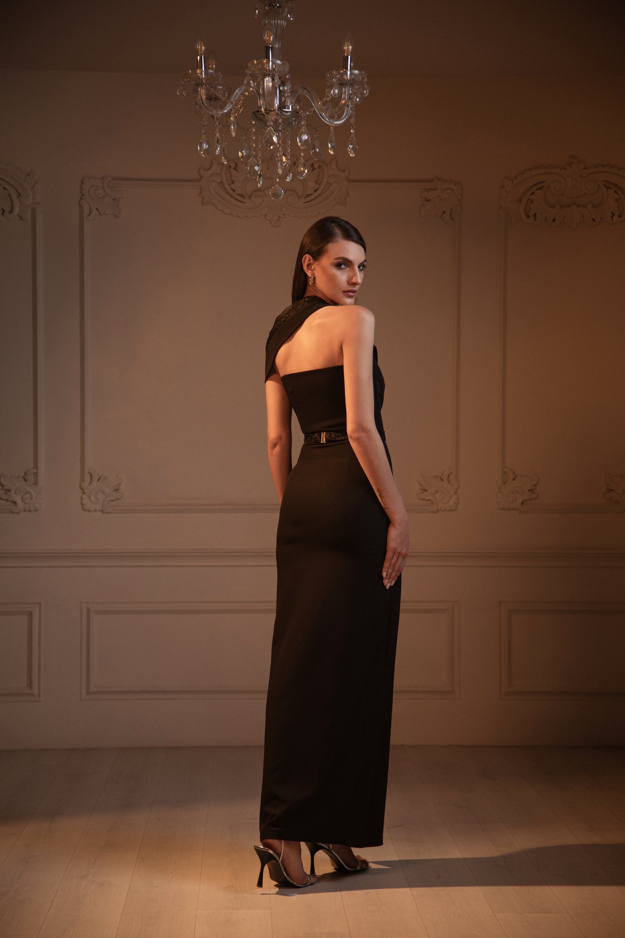 Ellie Avrram in Zira Blazer Dress