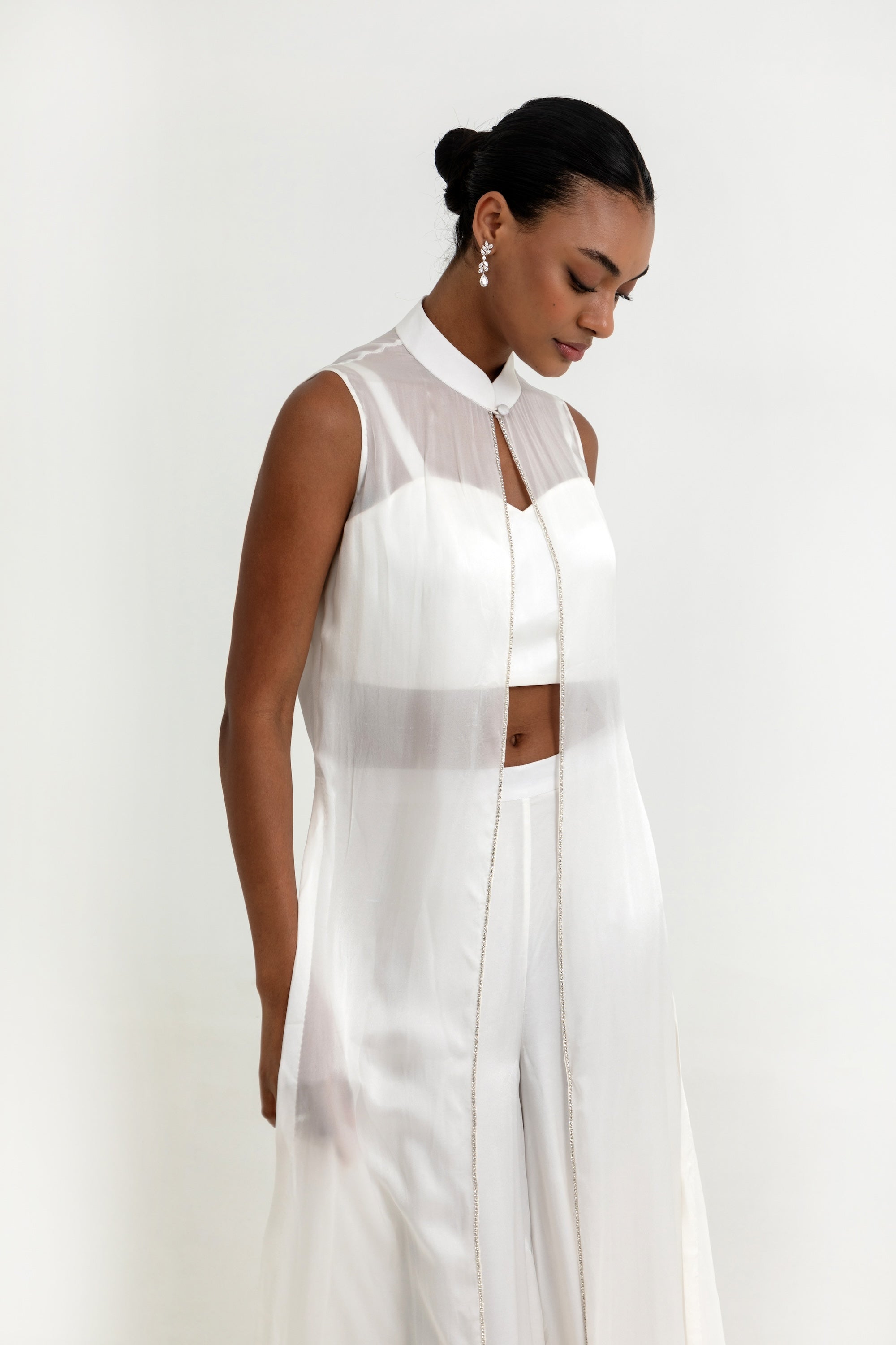 Sterling Co-ord Set with Cape