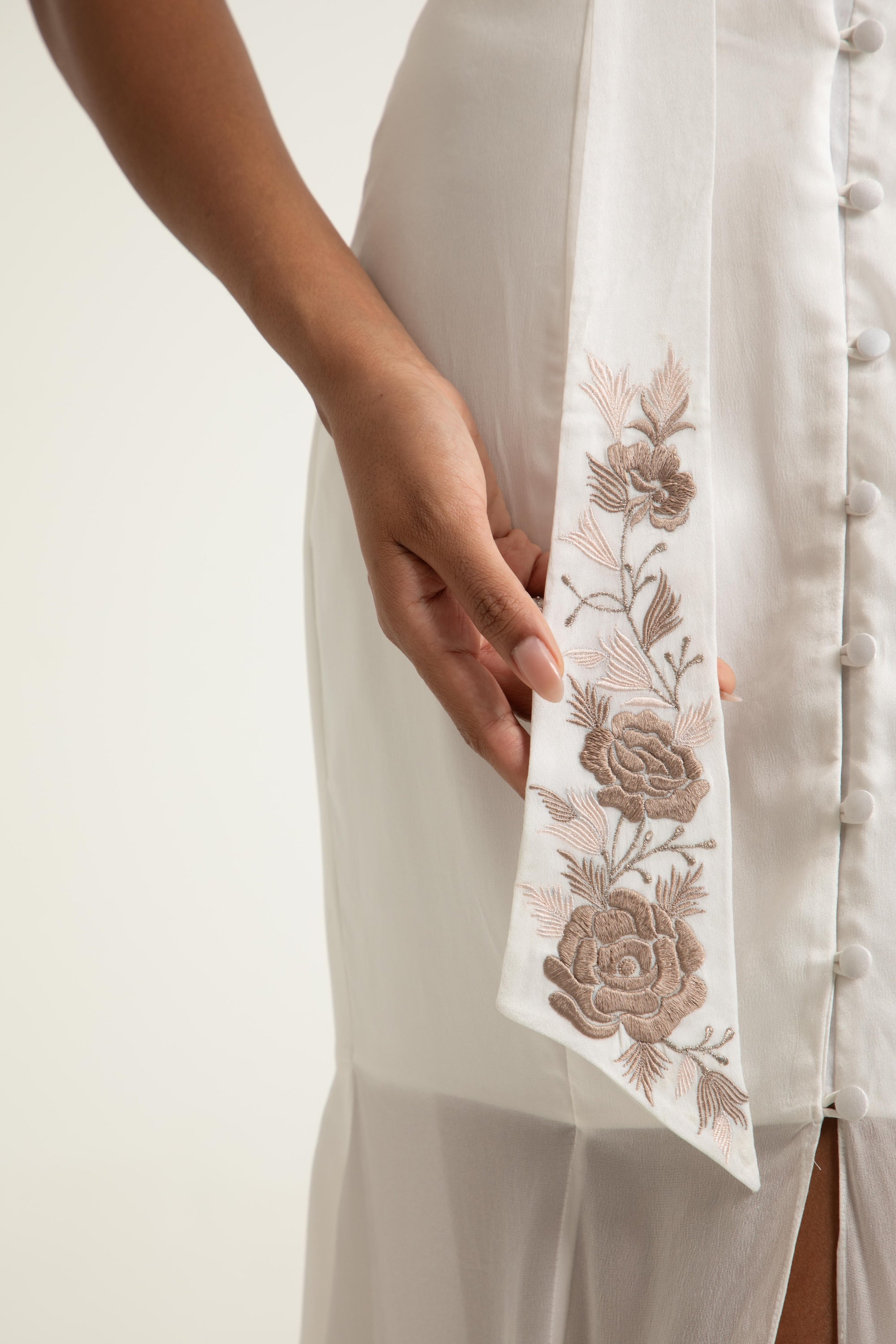 Strapless Sweetheart Shirt Dress