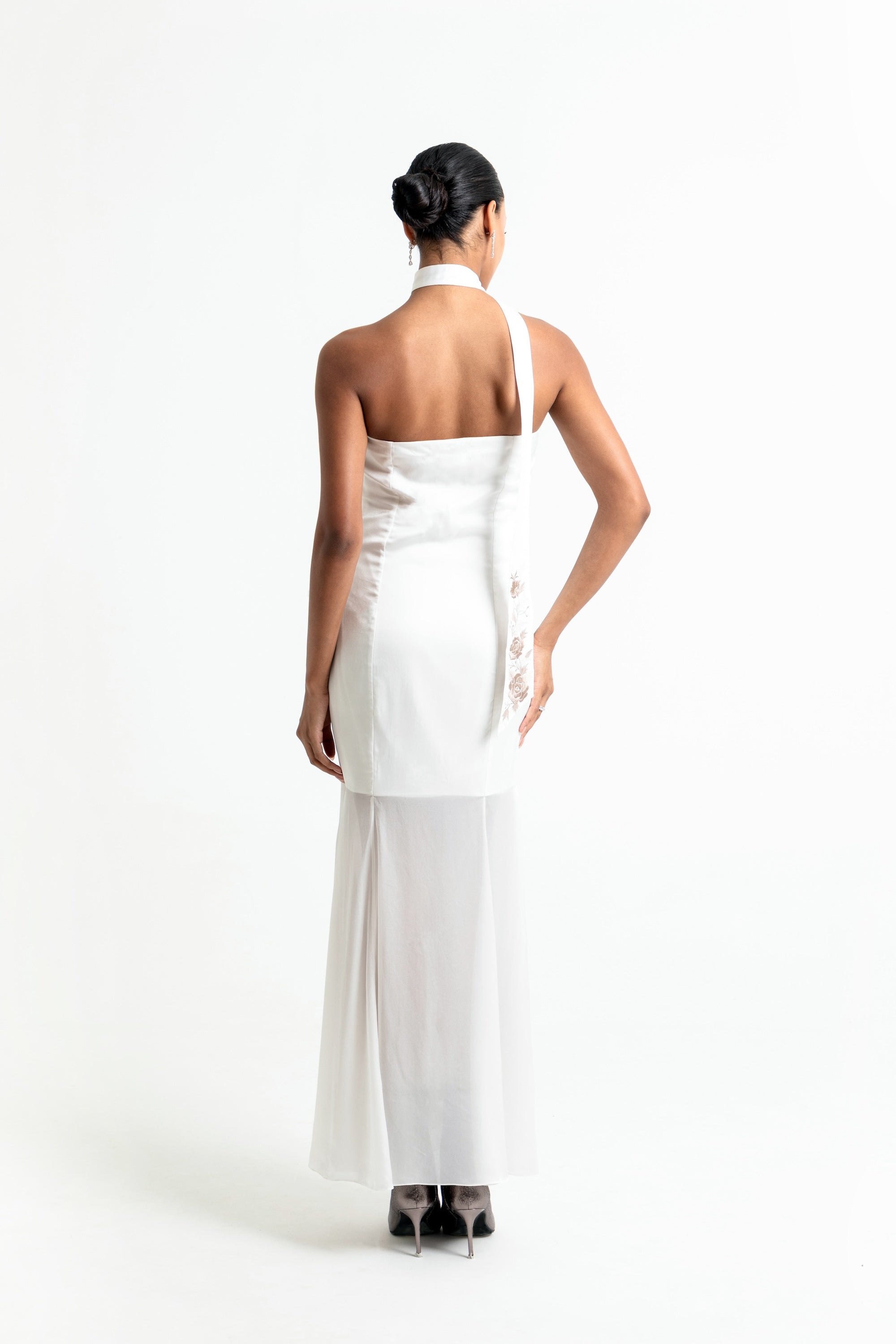 Strapless Sweetheart Shirt Dress