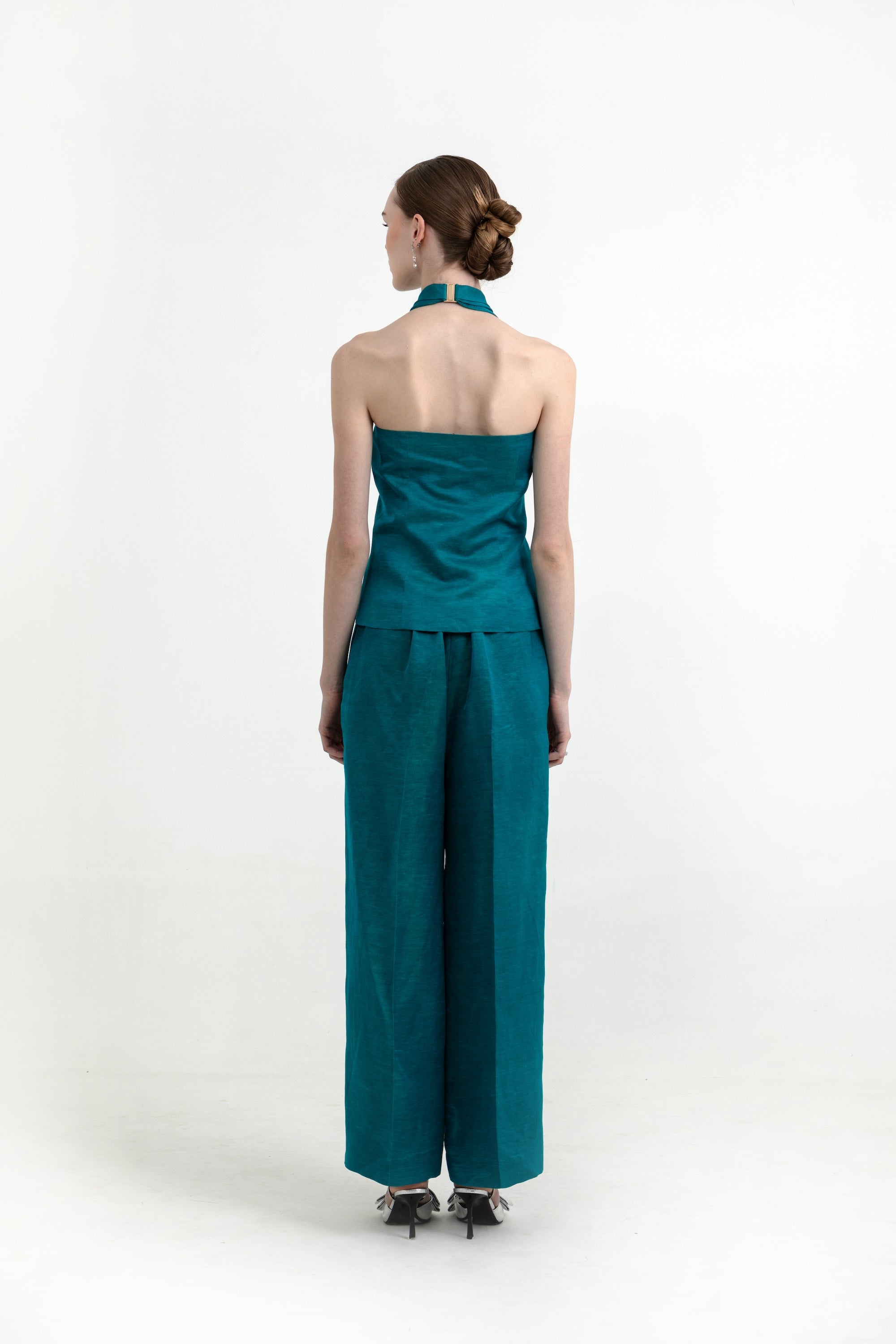 Skye Co-ord Set in Crystal Teal