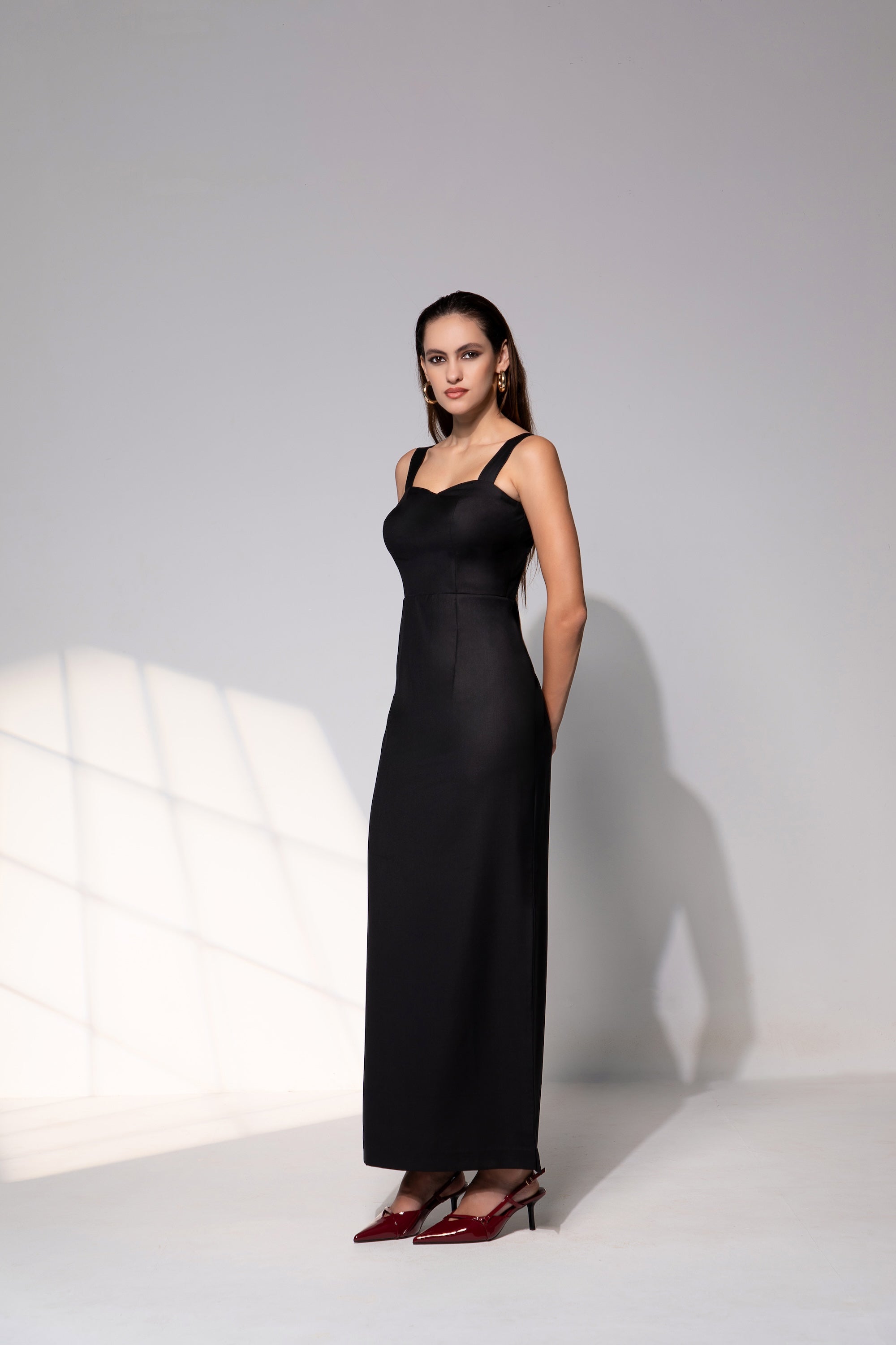 Sweetheart Gown in Midnight Noir