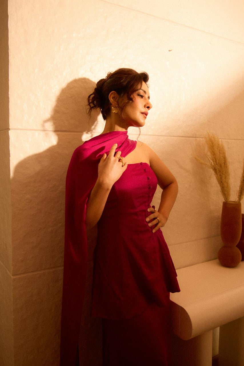 Rashi Khanna in Adaline Co ord set with Scarf