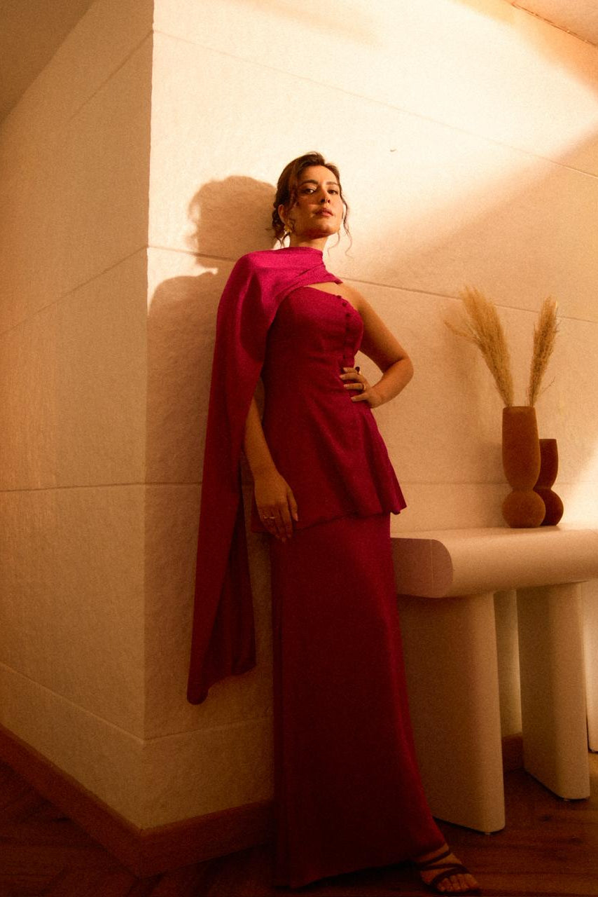 Rashi Khanna in Adaline Co ord set with Scarf